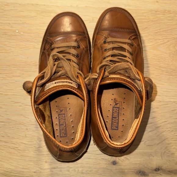 Women Pikolino Sneaker Boot supple leather upper/ lining brown size EU 39/8.5 US - Picture 8 of 9